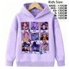 Kpop Demon Hunter Saja Boys Sweatshirt Autumn Winter Sport Hooded Fashion Casual Round Y2K Cosplay Clothing