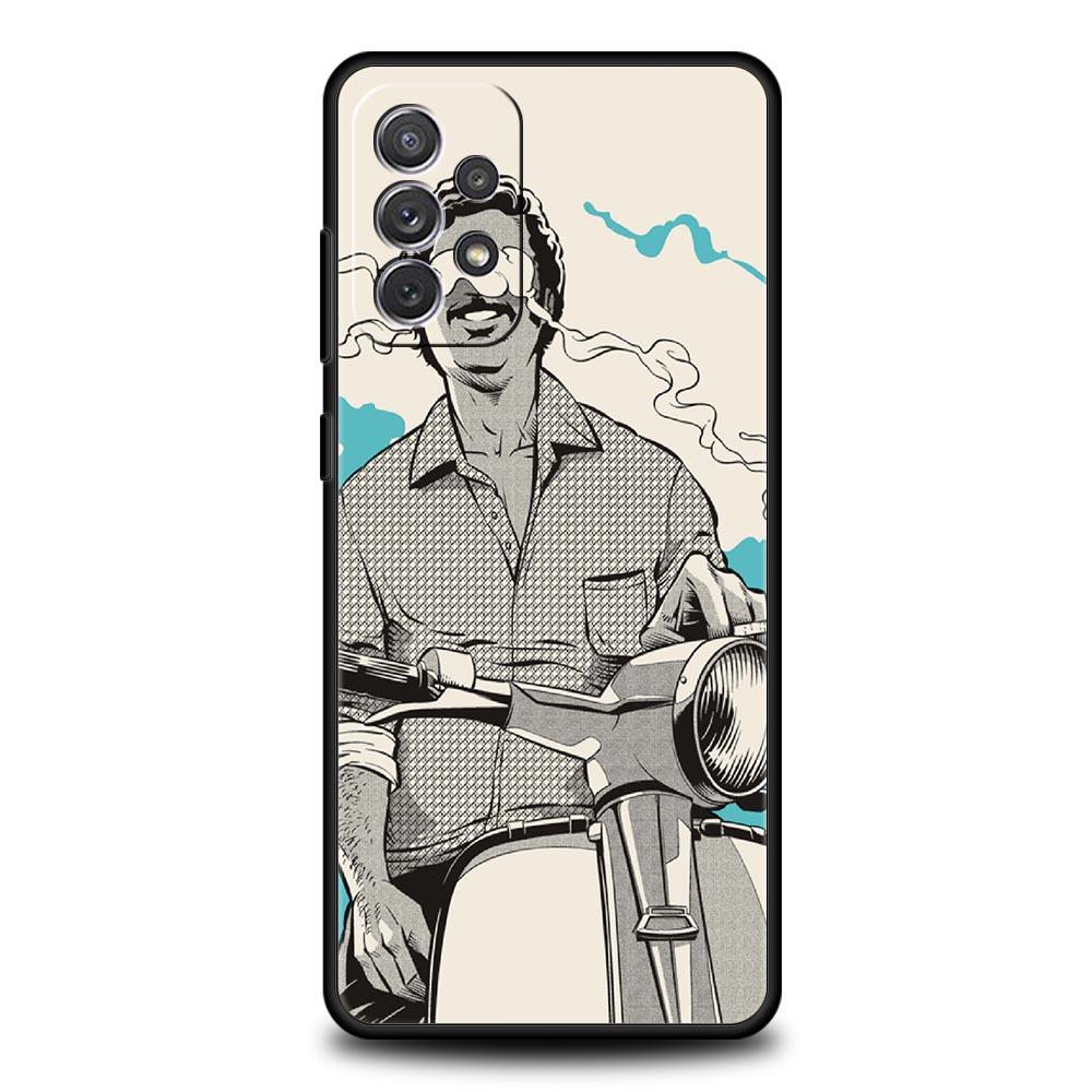 Narcos TV Series Pablo Escobar Case for Samsung A51 A71 A21S A12 A15 A25 A31 A41 A52 A32 A23 A33 A53 A73 A03S A05S A13 5G Cover