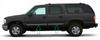 Chevy Suburban 2000-2006 - Хром защитные боковые накладки на двери