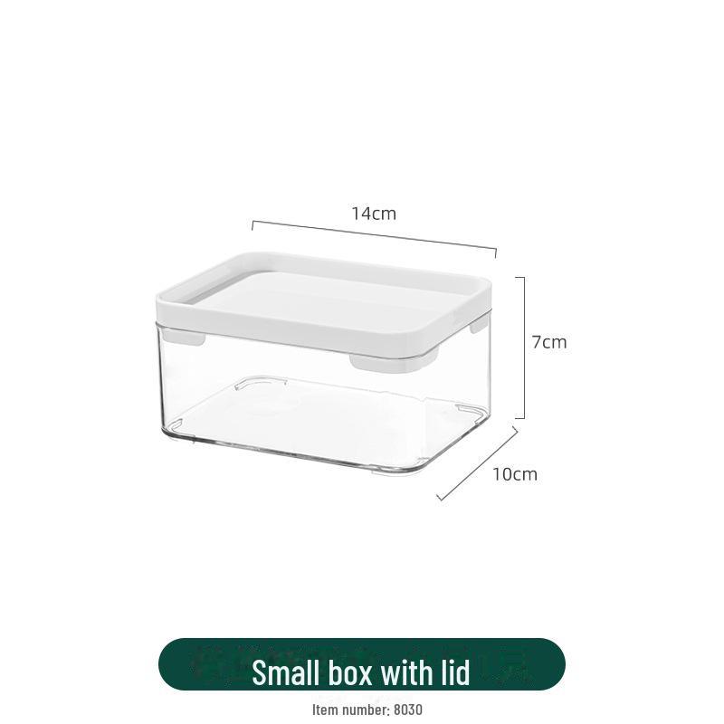 Refrigerator Storage Drawer Box, Food-Grade Transparent PET Basket