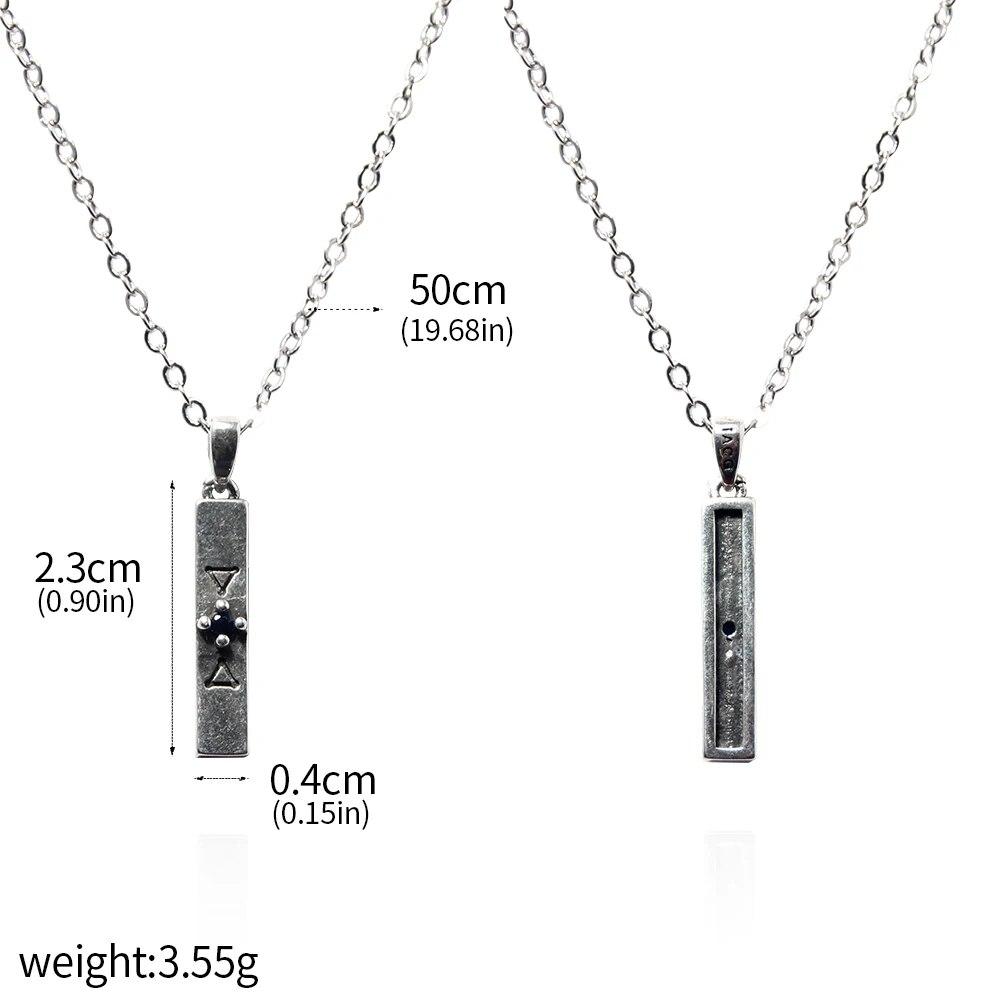 Anime Jujutsu Kaisen Cosplay Necklace Todo Aoi Can Open Photo Frames Pendant Necklaces for Women Men Jewelry Gift