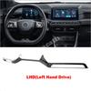 LHD RHD For MG3 Hybrid 2024 2025 ABS carbonfiber front dashboard center control air conditions outlet cover panle cover stickers