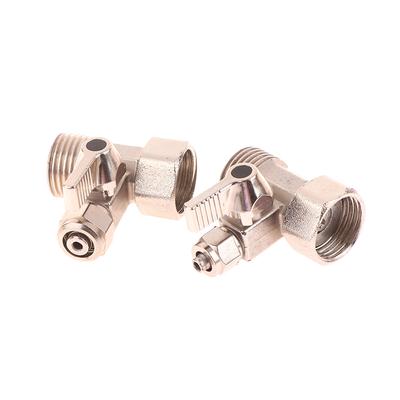 Адаптер для фильтра-очистителя воды 1/2'' на 1/4" шаровой кран кран безопасный цинковый сплав соединение универсальные аксессуары для клапана