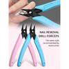 Manicure Nail Pliers for Rhinestones Gems Removal Wire Cutter Nail Unloading Nippers Chain Scissors Nail Art Tool Nail Art Drill Bit Multipurpose