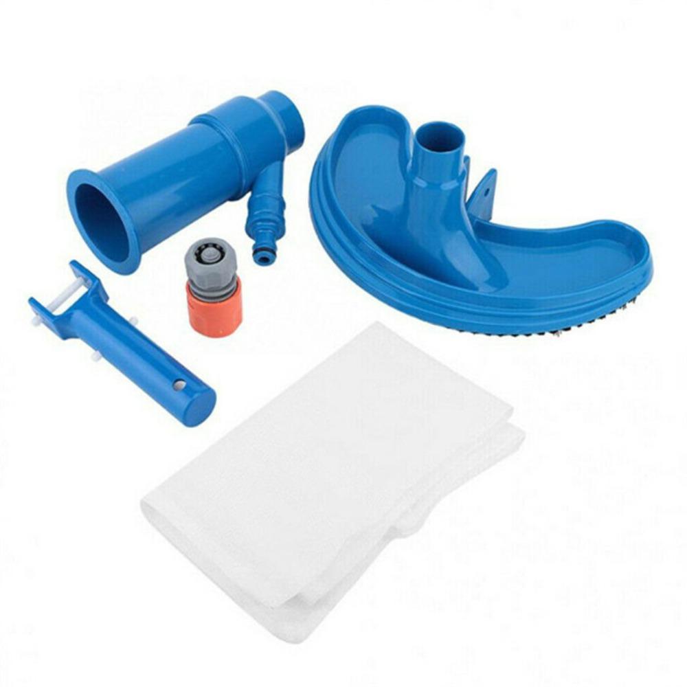 Brush Portable Pool Vacuum Vacuum Telescopic Pole Swimming Pool Jet Cleaner  Spas