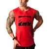 Do The Work Brand Mens Sexy Fitness Bodybuilding Breathable Summer Slim Fit Letter Peinted Fashion Breathable Cool Vest 5 Colors
