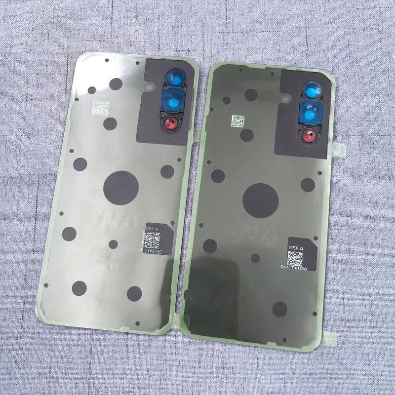 For Samsung Galaxy A56 A06 A16 A26 A36 A17 4G 5G Glass Back Battery Cover Rear Housing Case Replace Parts With Camera Lens