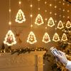 LED Christmas Curtain Lights Indoor Scene Decoration Lights Christmas Atmosphere Lights