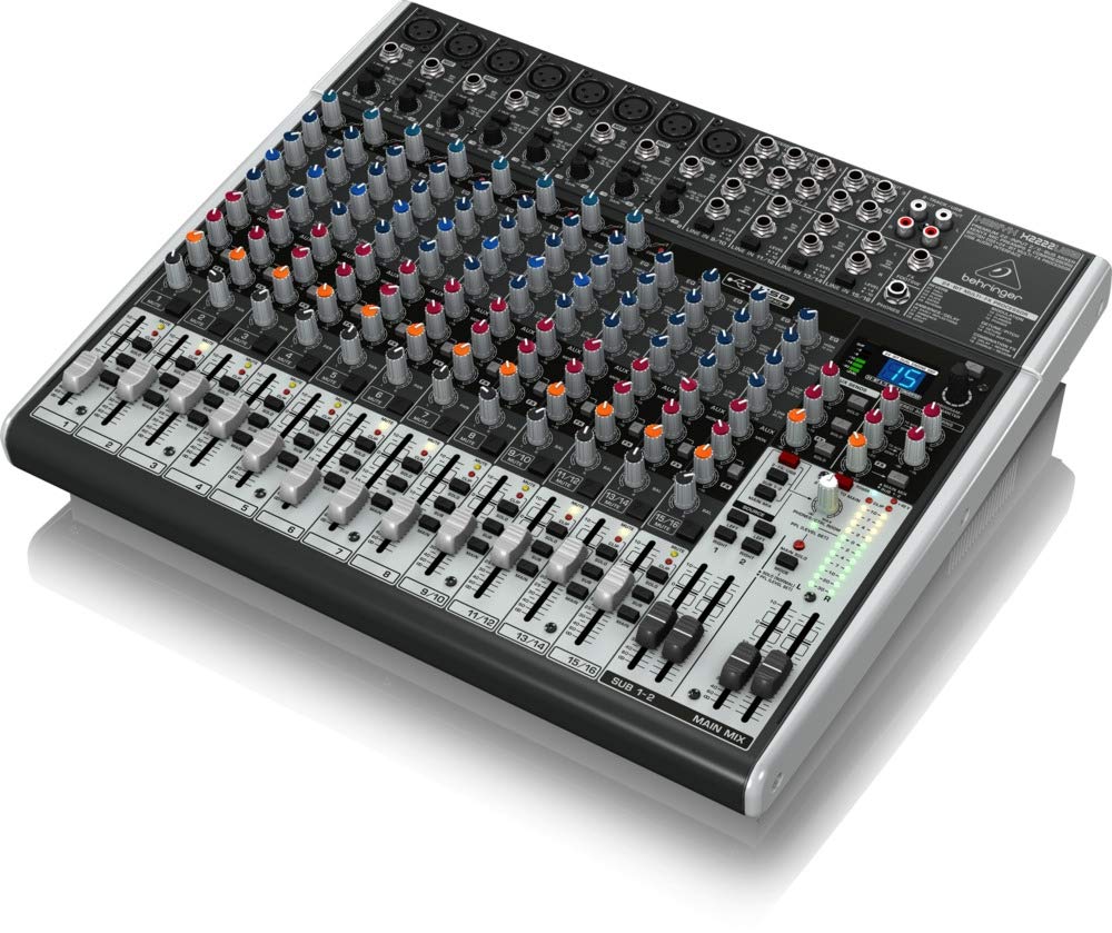 Behringer Behringer Analog Mixer 22 Channel 2 Bus 1 Knob Audio Interface XENYX X2222USB Comp/Effect/USB