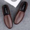 Brand Slip-On Genuine Leather Loafers Men Casual Shoes Designer Spring Summer Mocasines Hombre Driving Loafer Lofer Loffers