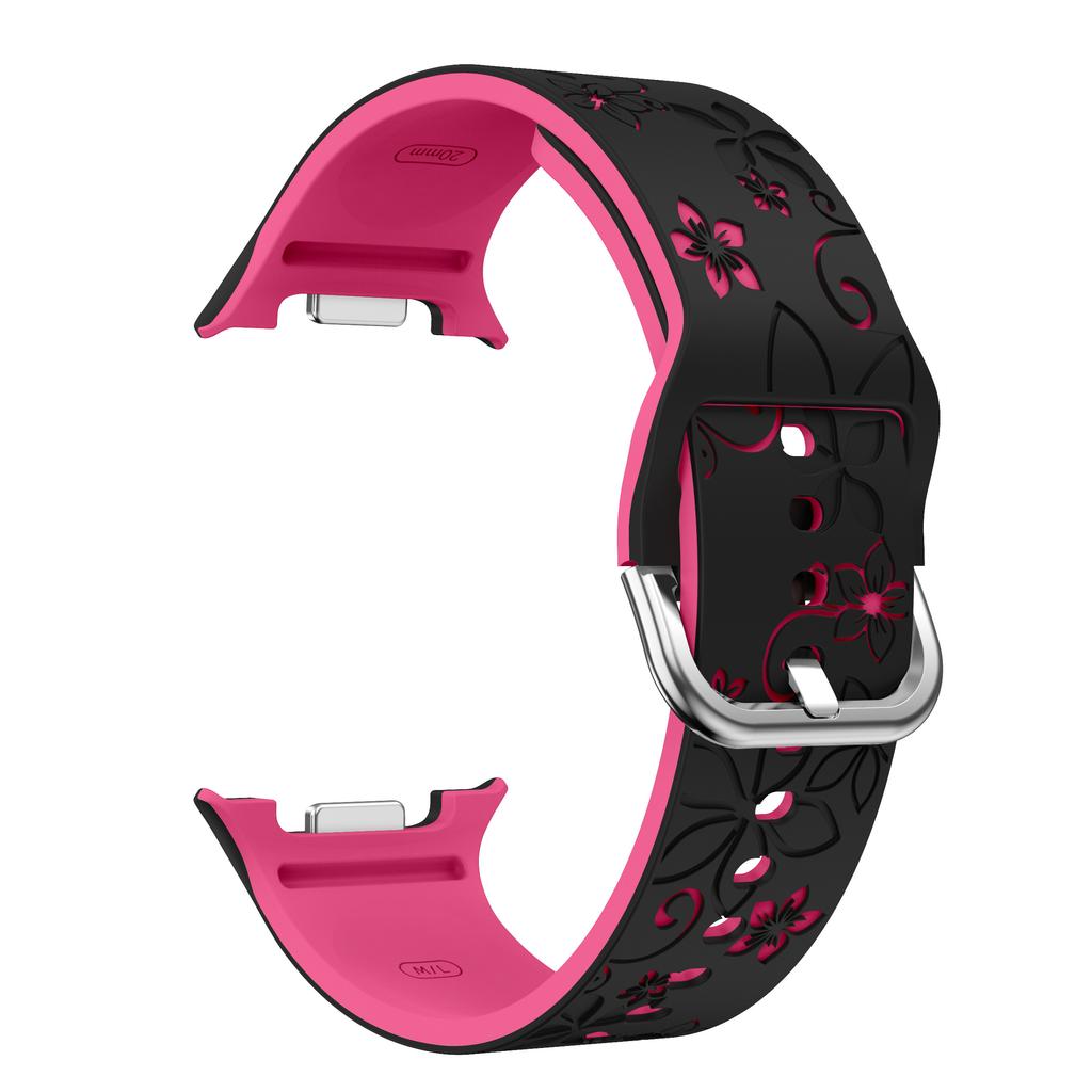 Силиконовый ремешок для часов с резным принтом для Samsung Galaxy Watch 8 Classic 46 мм/Watch 8 40 44 мм браслет для Samsung Watch 8 ремешок