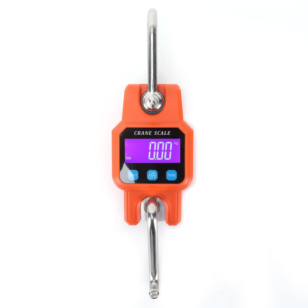 WH-C06 Перезаряжаемые цифровые подвесные весы Мини-крановые весы Электронные крючковые весы для дома(оранжевый )