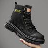 Boots Men's Shell Head Workwear Boots Men's Autumn and Winter Canvas Men's Boots 2025  Trendy Boots