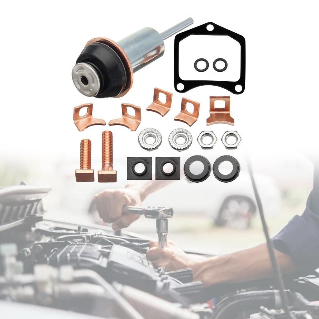 Universal Multi-Purpose Durable Motor Denso Starter Solenoid Repair Rebuild Kit Contacts Parts Suitable For 028000-3600