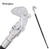White Octopus Fish Squid Walking Cane Fashion Decorative Walking Stick Gentleman Elegant Cosplay Cane Knob Crosier 93cm