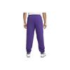 Nike Мужские спортивные брюки Solo Swoosh Solid Logo, фиолетовые DX1364-504