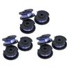 9Pcs Trimmer Spool Line with Cap Replacement Parts Fit for Ryobi 18 24 40V Lawn Mower