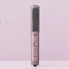 Cold Wind Hair Straightener Brush Temperature Modes Adjustable Fast Heating Portable Travel Electric Hair Straightening Styling Detangling Comb