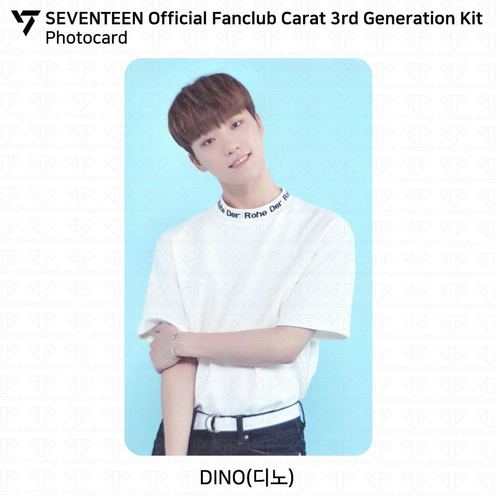 Seventeen Официальный фан-клуб Carat, 3-й срок, ограниченная фотокарточка, фотокарточка KPOP