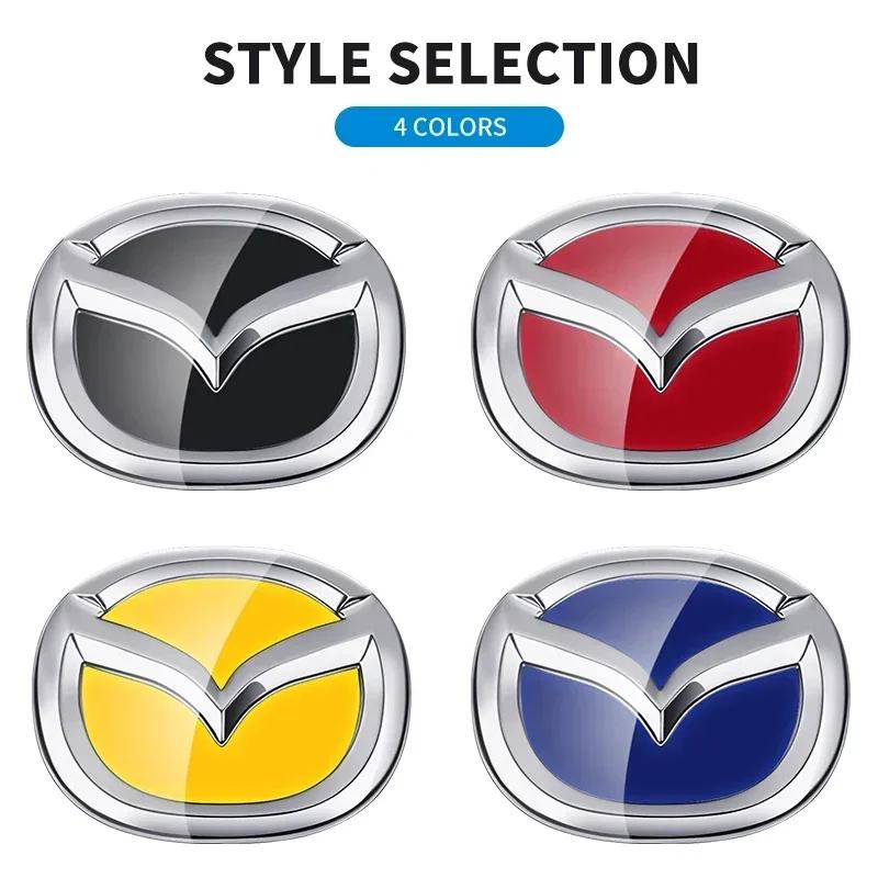 Автомобильный Капот Передняя Решетка Багажника Задний Логотип Значок Наклейка Деколь Для Mazda 2 3 6 CX5 CX3 CX6 RX7 MX5 CX9 CX7 Декор