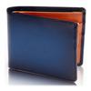 Bifold Wallet On George Setagaya Antique Leather Bifold Wallet 10 Men's [Featured Tokoro's Base] NVY-CML