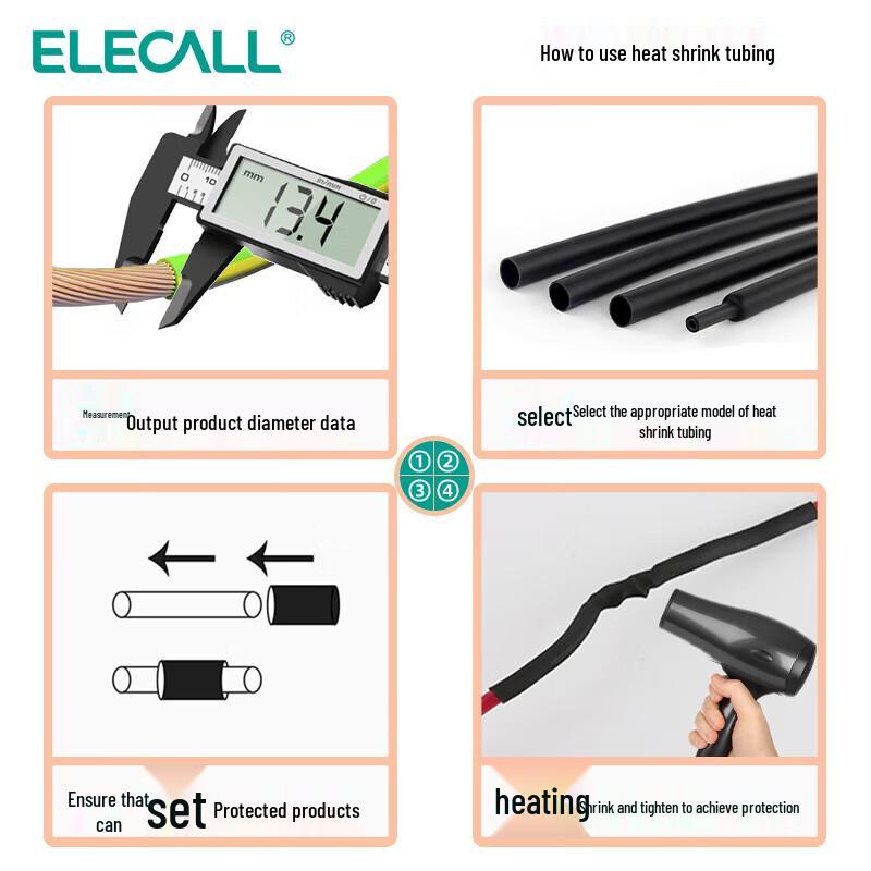 ELECALL Heat Shrink Tubing