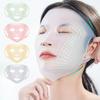 3D Silicone Hydrating Face Mask Cover Reusable Lug Type Skincare Mask Holder for Sheet Masks & Serums Absorption Travel-Friendly Skincare Tool