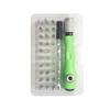 32-in-1 Multi-functional Screwdriver Set: Phillips, Flathead, Retractable, Detachable for Mobile Phone Repair.