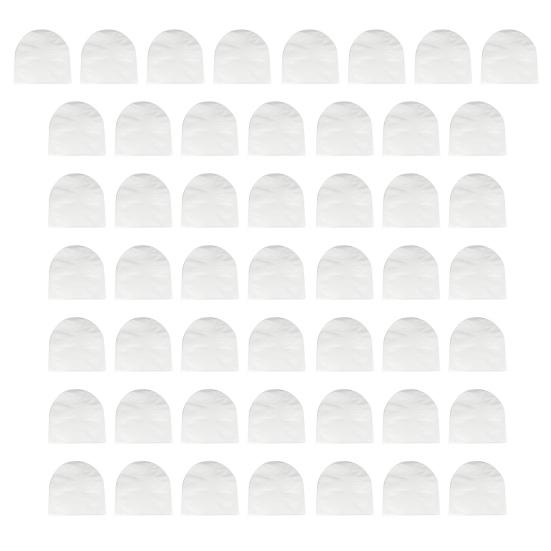 50Pcs Vinyl Record Inner Sleeves Dustproof Scratch-Resistant Anti-Static Plastic Round Bottom EP Protective Sleeves