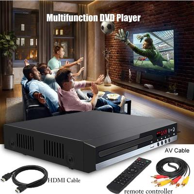 Callaa Новый HD DVD 229 Видеоплеер Домашний DVD-плеер Мультимедиа Цифровое ТВ USB DVD-видео/DVD+CD Аудио/VCD/SVCD JEPG/MP3/WMA/Дисковая система домашнего кинотеатра