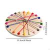 Rope Knots Untangle Stack Sorting Toy Puzzle Desktop Loop Board Game