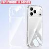 Роскошный прозрачный чехол для телефона iPhone 17 Pro Max Air, мягкий ТПУ, силиконовая задняя крышка, прозрачный чехол