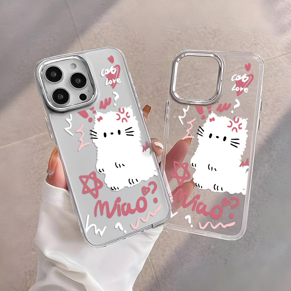 Прозрачный чехол для телефона для iPhone 11 12 13 iPhone 13 14 15 Pro 15 16 Pro Max Samsung A15 A16 A25 A26 A55 A56 S25 S24 S22 S23 Ultra S25 Edge