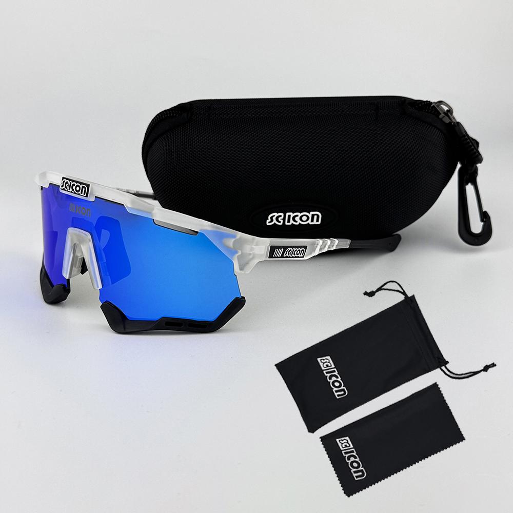 SCICON Cycling Glasses Mountain Bicycle Glasses Road Bike Eyewear Men Women Outdoor Sports Cycling Sunglasses Case Accessories