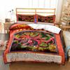 Анимация Игра Король Карт Набор Пододеяльников Мультяшный Принт Комплект Постельного Белья Трехпредметный Набор