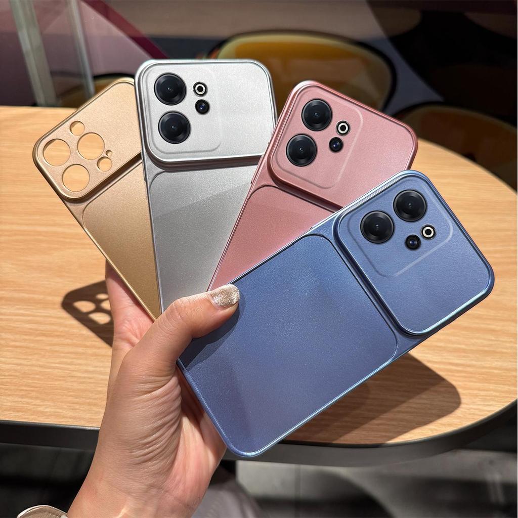 Ультратонкая матовая металлическая задняя крышка для OPPO Reno15 Pro 5G, Reno15 F 5G, противоударный чехол с защитой камеры