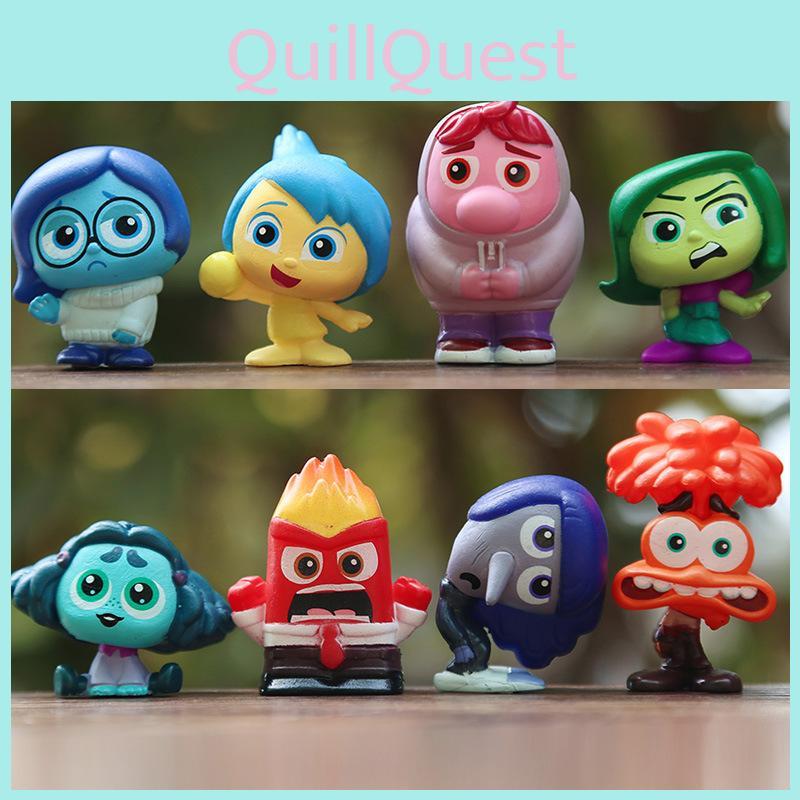 Фигурки из мультфильма «Головоломка» ПВХ Декор Коллекционные для детей и подростков