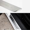 Tesla Door Sill Metal Pedal Protector Cover Accessories For Model 3 Car Threshold Strip Decoration Sticker Model3 2017-