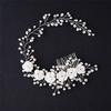 Luxury Wedding Hair Jewelry For Bridal Pearl Hair Comb Hand Made Hair Accessory