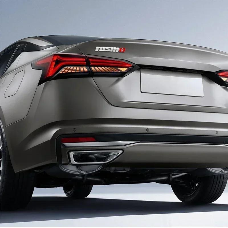 nismo Letter Badge Car stickers emblem rear trunk label decorate universal logo for Nissan NISMO modified car accessories decals