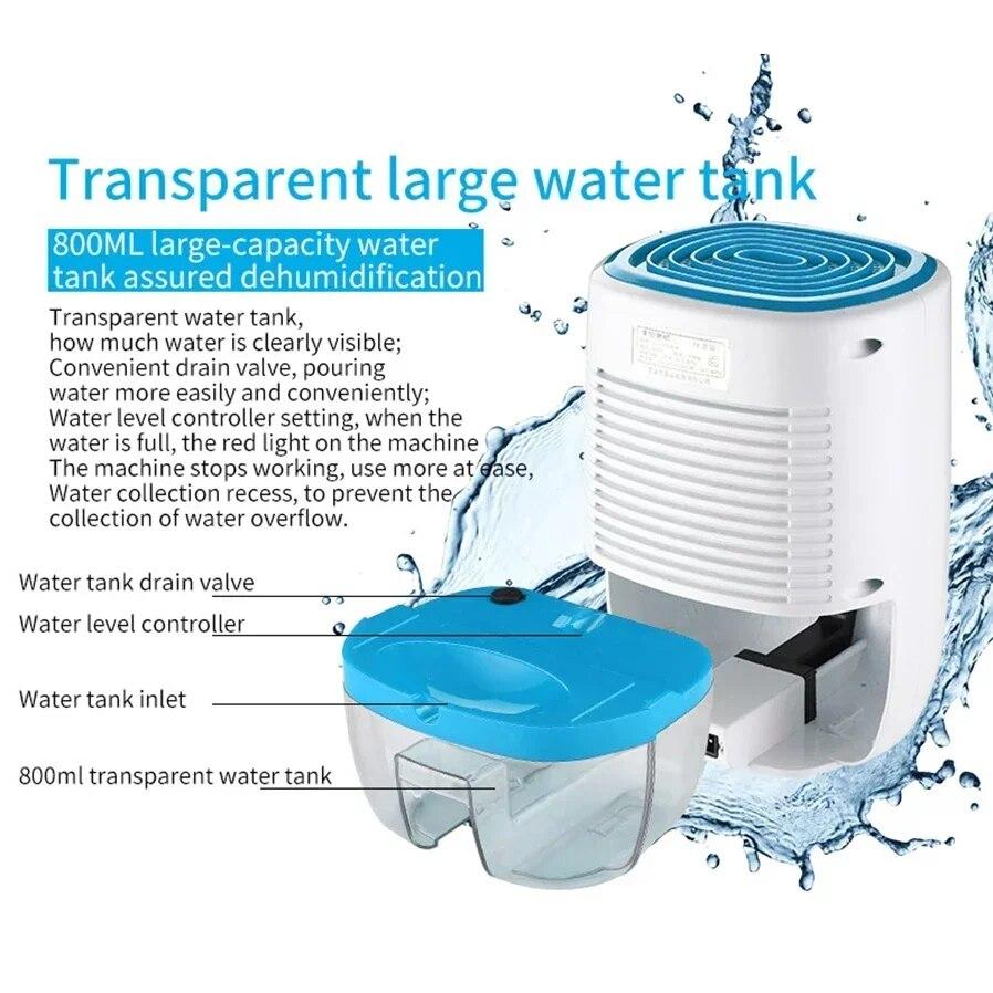 220 В осушитель для комнаты, подвала, влагостойкий, бытовой, небольшой влагопоглощающий осушитель