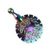 Cross Stitch Bronze Thread Cutter Pendant Yarn Cutter Pendant Retro Thread Breaker Slice for DIY Sewing Tools