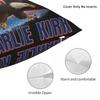 Decorative Pillowcase Charlie Kirk A True Patriot Merchandise Car Pillow Case Cover Zipper Multi Size