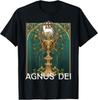 НОВЫЙ ОГРАНИЧЕННЫЙ Agnus Dei Sanctus Традиционная Латинская Месса Католическая Футболка Унисекс Футболка