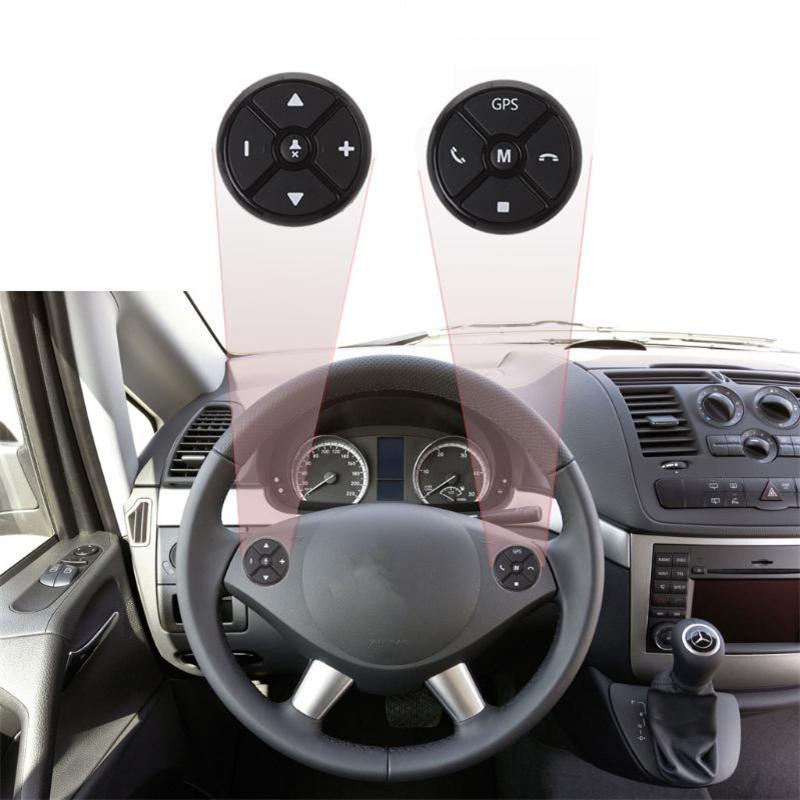 Универсальный автомобильный руль DVD GPS Беспроводная интеллектуальная кнопка Key Remote Control