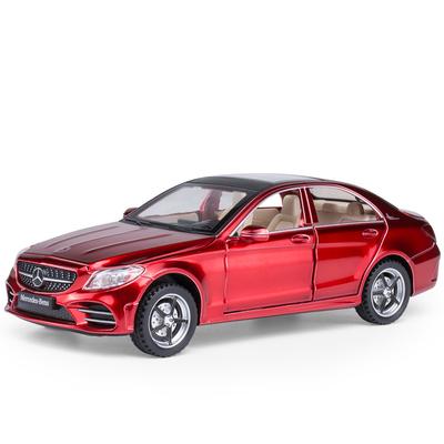 1/32 Benz C-Class C260L литая модель автомобиля из сплава металла игрушечные транспортные средства имитация модели автомобиля коллекция звуков и света детский подарок