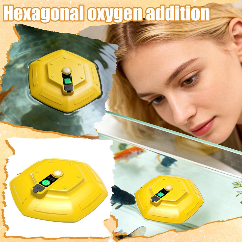 Floating Rechargeable Fish Bucket Aerator