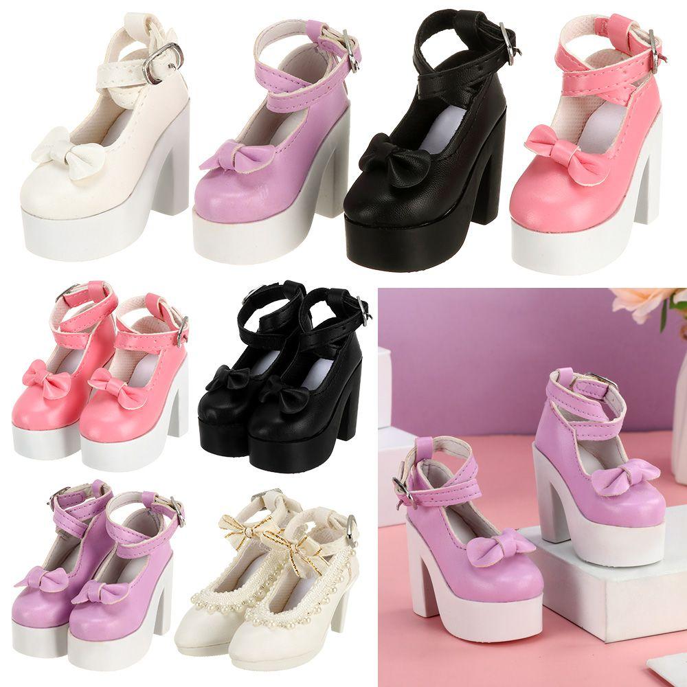 7.8CM Doll Wearing 5 Styles 60cm Doll Boots Play House Accessories Differents Color Fabric Shoes