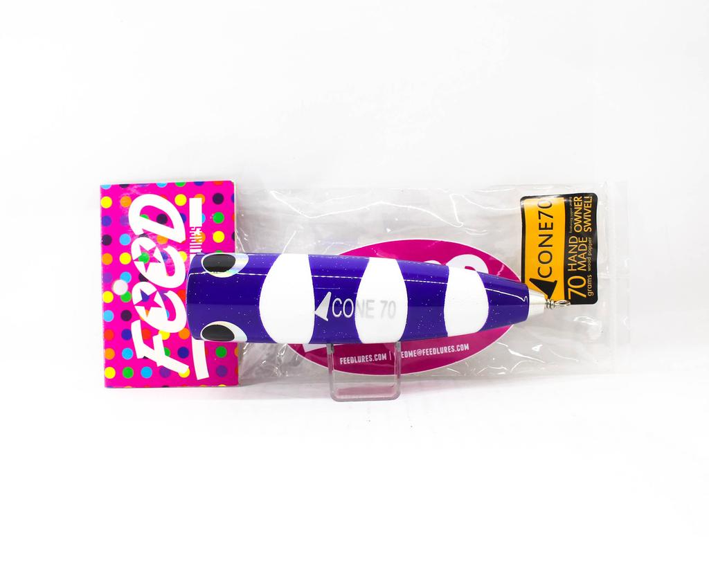 Feed Cone 70 Hand Made Wood Popper Floating Lure 70 grams 76 (5076)
