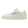 Reebok Club C 85 Vintage Chalk Maroon унисекс кроссовки кремовый алебастр 100007795